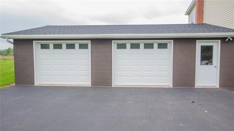 285 Cole Road Sandy Lake, PA 16145 - Photo 20 of 25 Up close and personal view of garage