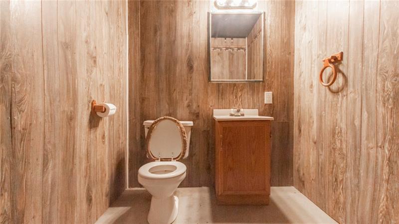 285 Cole Road Sandy Lake, PA 16145 - Photo 21 of 25 Lower level 1/2 bath