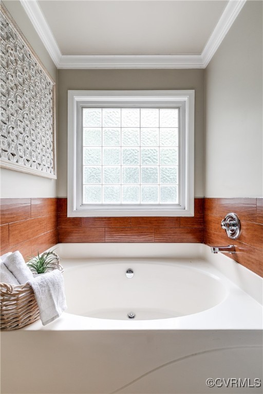 11201 Danforth Road Chesterfield, VA 23838 - Photo 21 of 31 a bath tub sitting in a bathroom next to a window