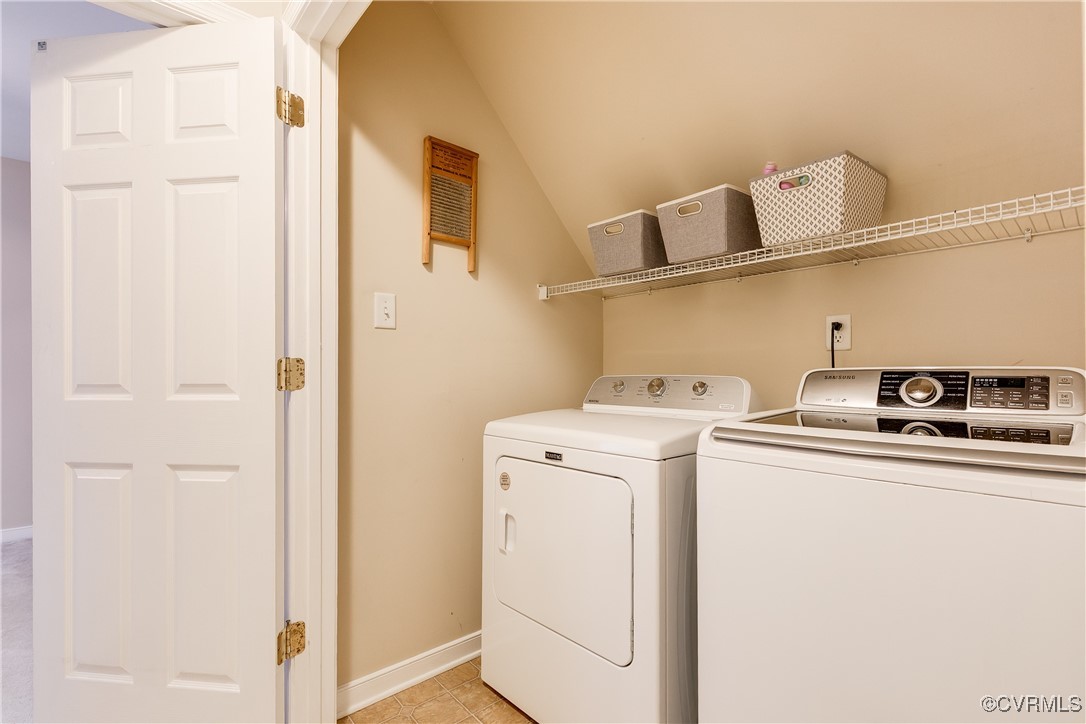 11201 Danforth Road Chesterfield, VA 23838 - Photo 25 of 31 a utility room with dryer and washer