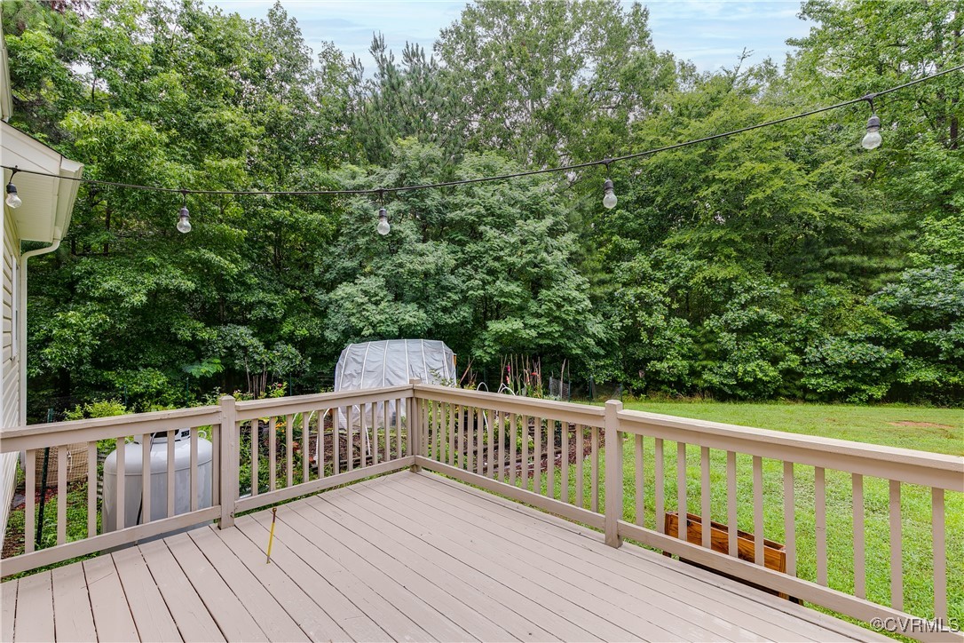 11201 Danforth Road Chesterfield, VA 23838 - Photo 28 of 31 a view of a wooden roof deck