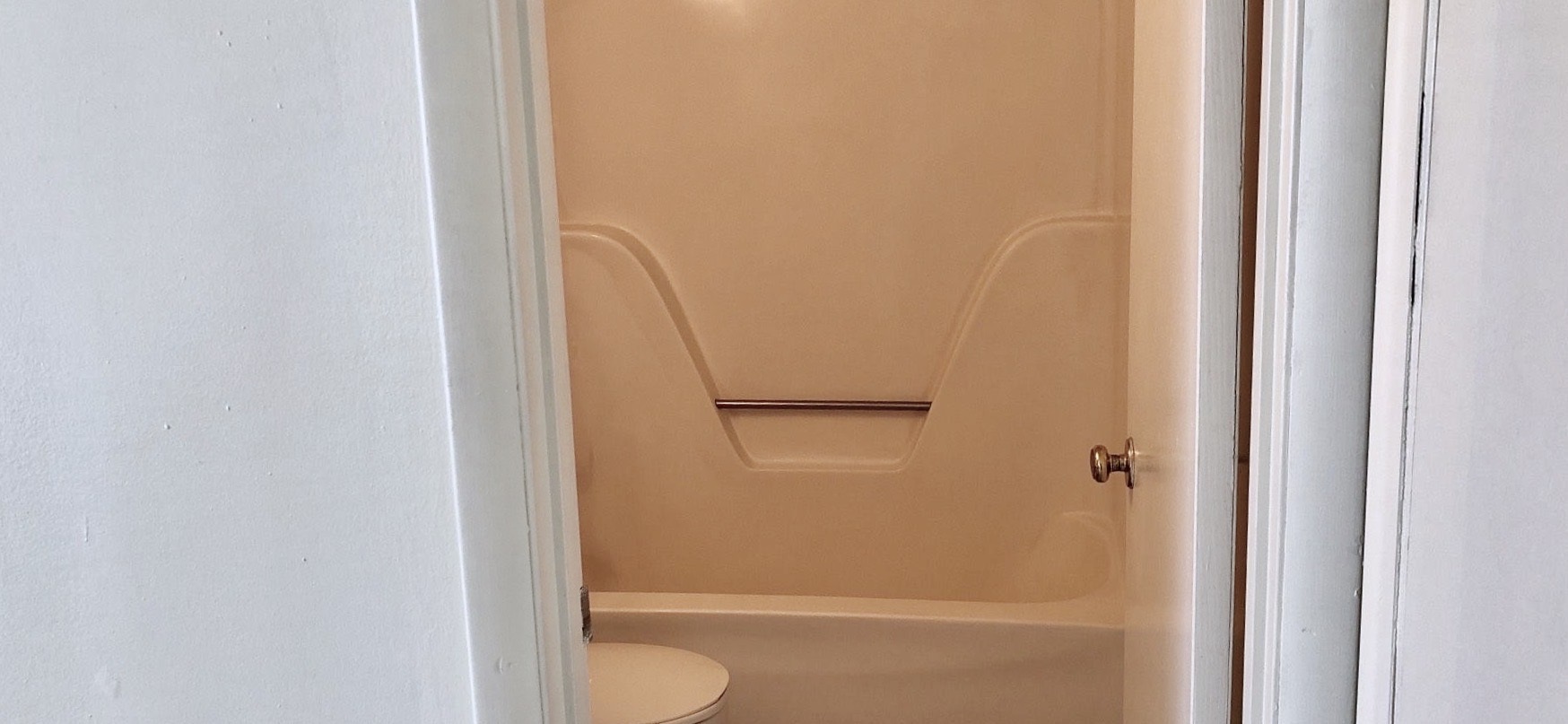 1346 Hunters Road, Unit C Harrisonburg, VA 22801 - Photo 11 of 15 a bathroom with a granite countertop shower and a toilet