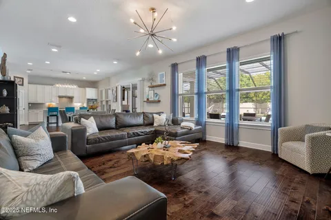 a bathroom with a double vanity sink a and a mirror