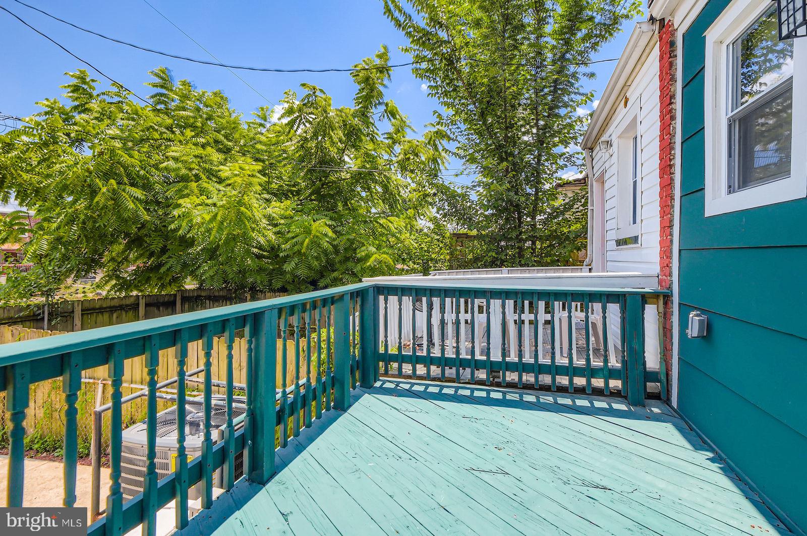 3617 Manchester Avenue Baltimore, MD 21215 - Photo 26 of 28 a view of balcony with wooden floor