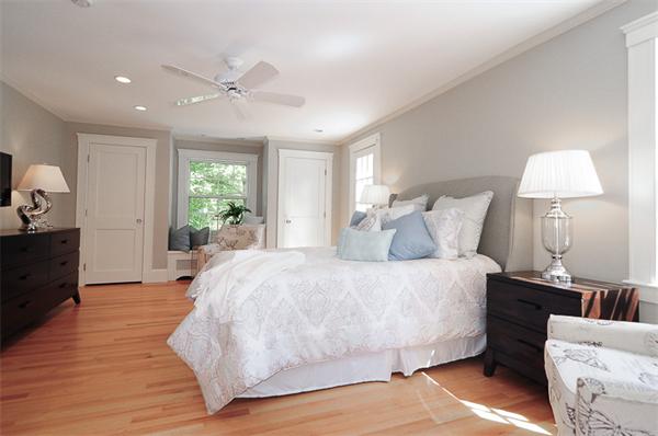 12 Tappan Road Wellesley, MA 02482 - Photo 11 of 18 a large bedroom with a bed and wooden floor