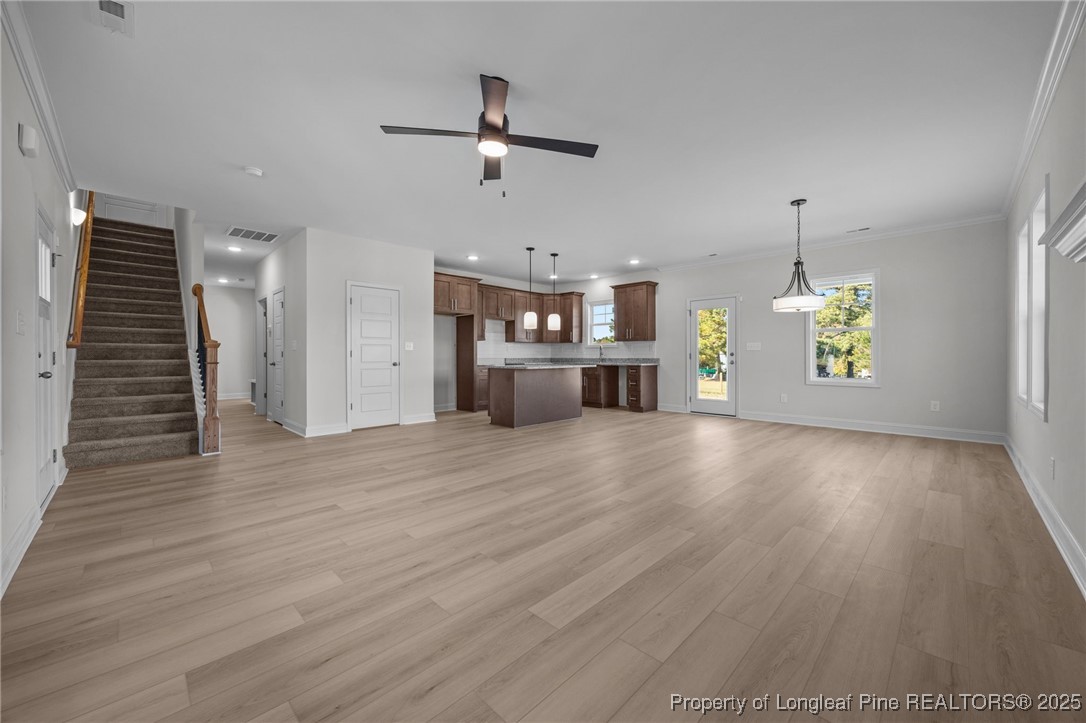 3162 Cameron Hill Road Cameron, NC 28326 - Photo 5 of 45 wooden floor in an empty room with a window