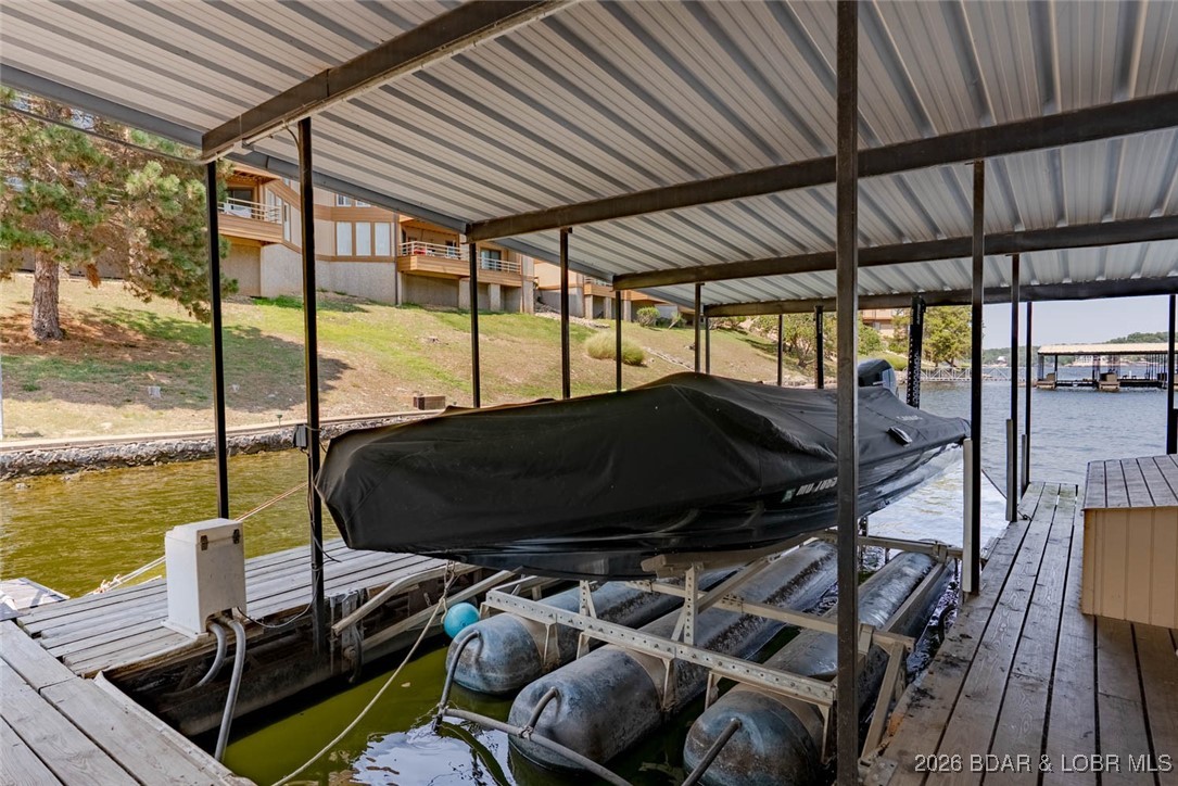 52 Cedar Road, Unit 2A Lake Ozark, MO 65049 - Photo 39 of 48 Boat Slip with hoist included