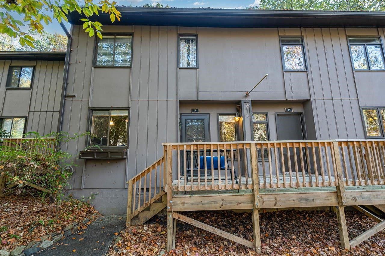 3080 Colony Road, Unit 3080E Durham, NC 27705 - Photo 28 of 31 a view of a chair and table in the balcony