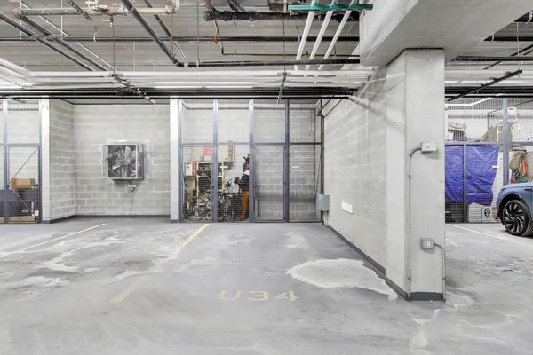 a view of garage