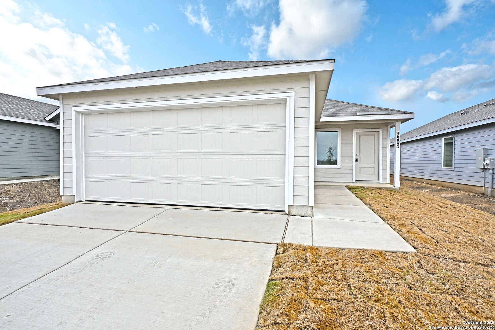 front view of a house