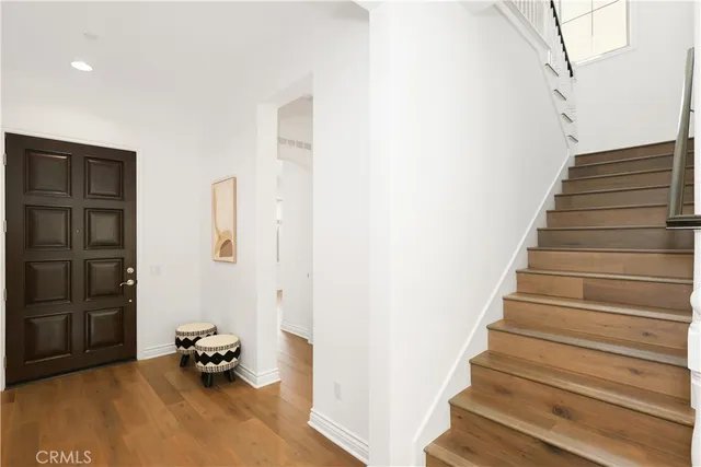 a view of entryway and hall