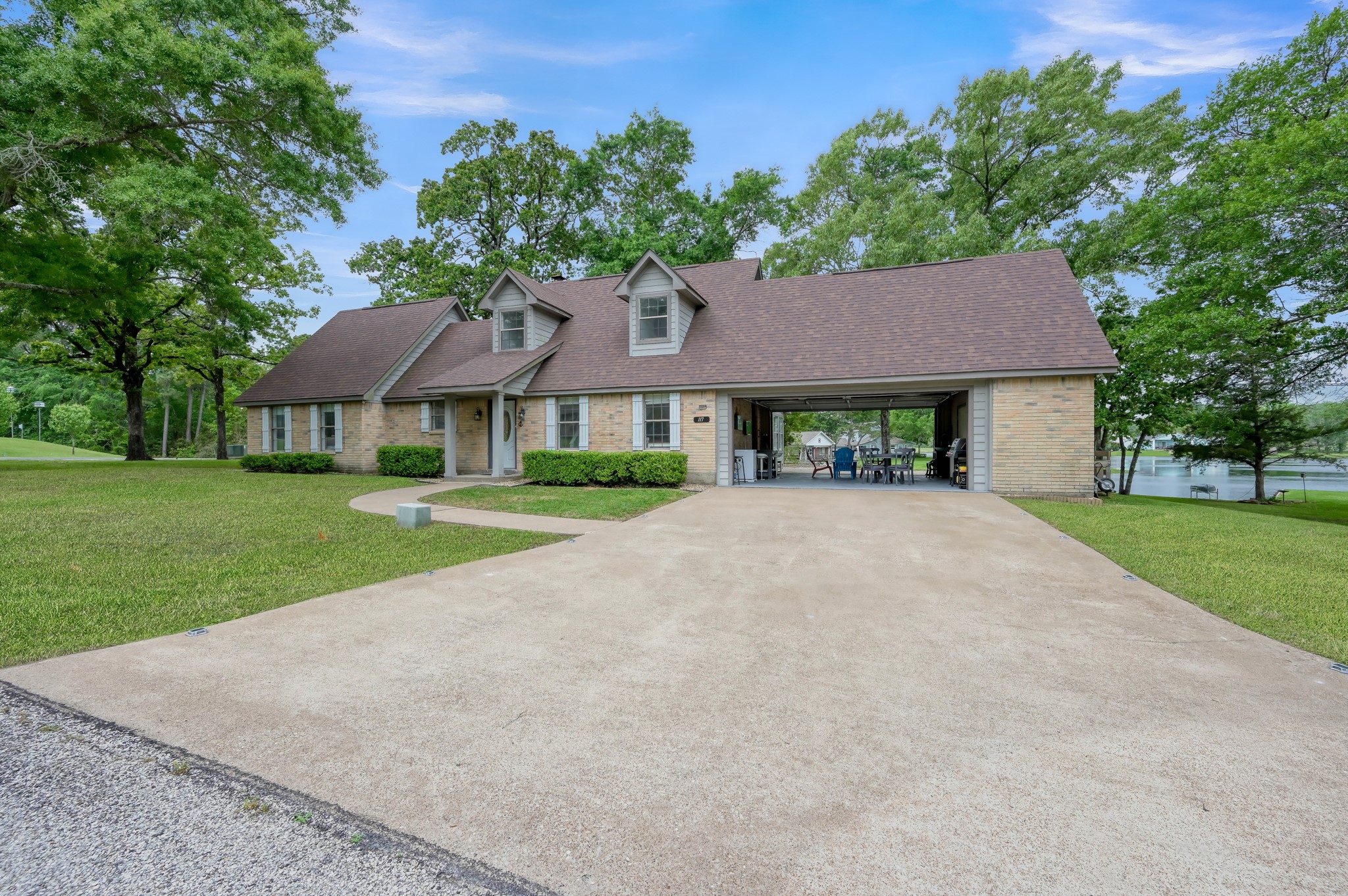 117 Brookside Drive Trinity, TX 75862 - Photo 2 of 46 Front Elevation - similar from end of driveway.