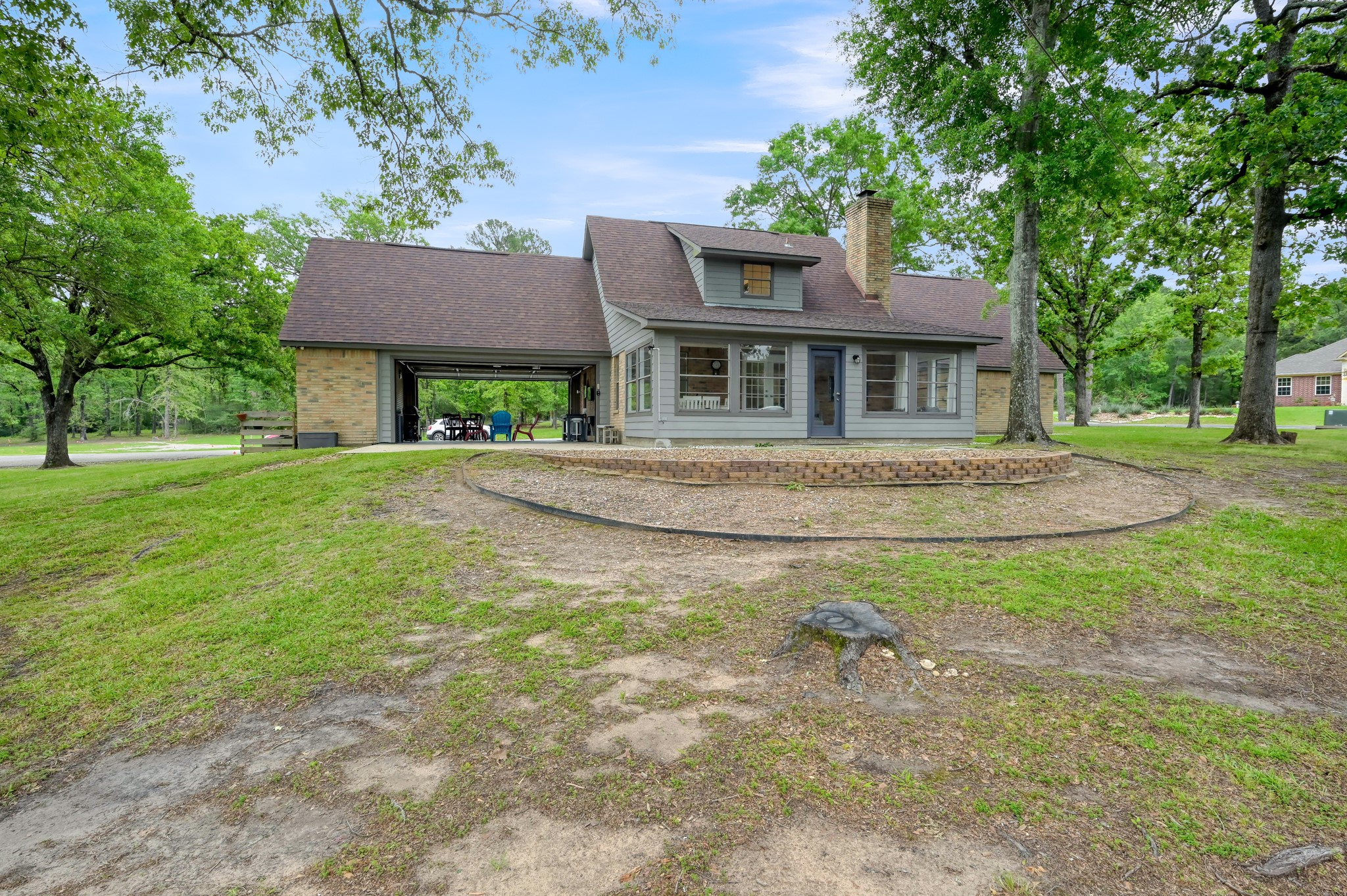 117 Brookside Drive Trinity, TX 75862 - Photo 37 of 46 a front view of a house with a yard