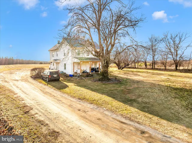 a view of a swimming pool with an outdoor space