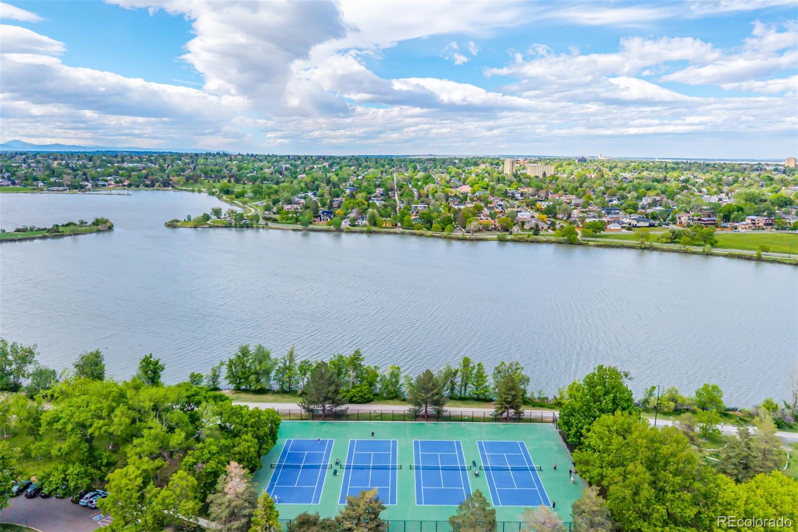 1800 Grove Street Denver, CO 80204 - Photo 35 of 35 a view of a lake with a yard