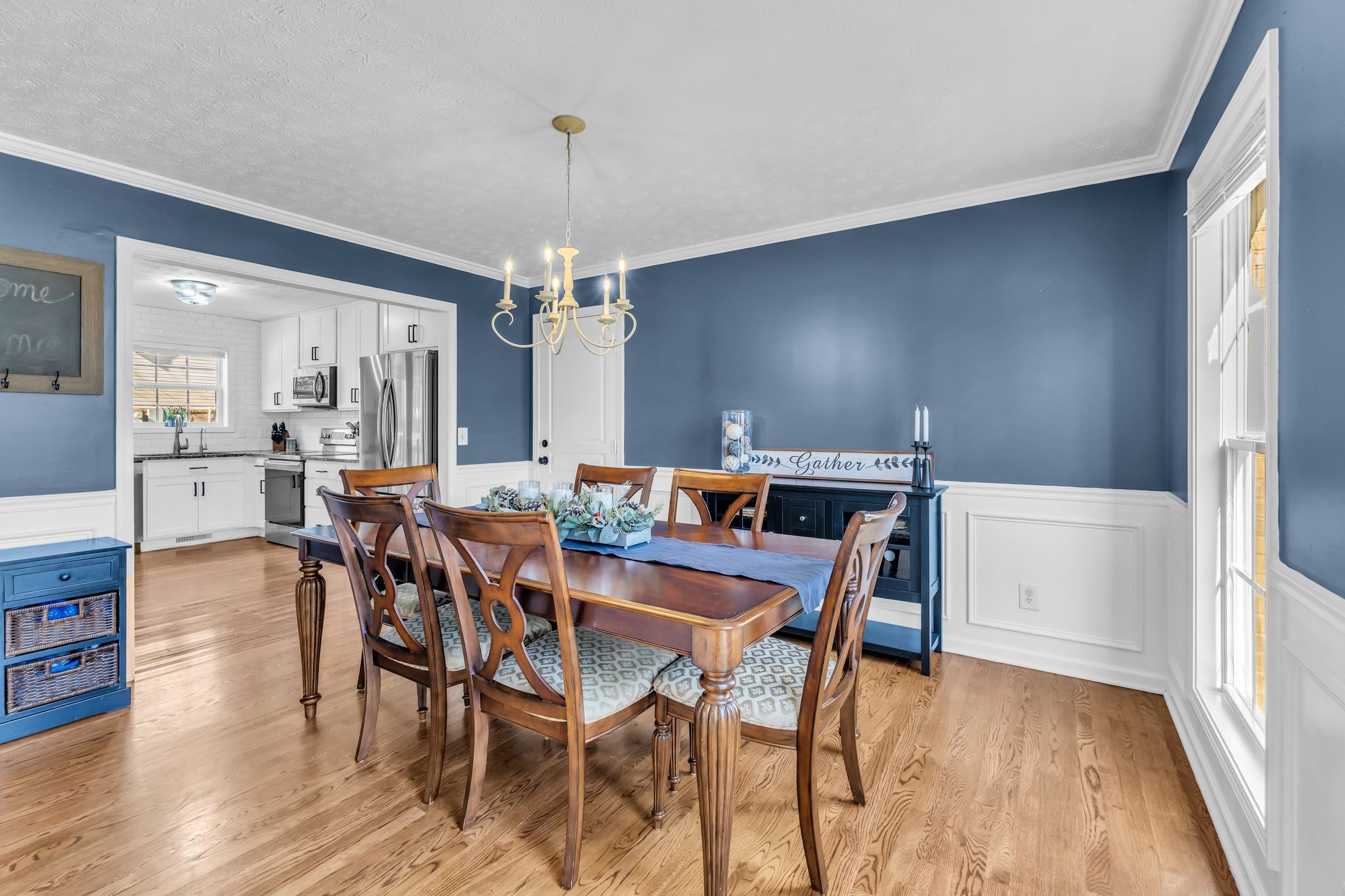 2005 Trenton Drive Spring Hill, TN 37174 - Photo 12 of 35 a view of a dining room with furniture and wooden floor