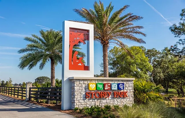 a sign that is on the side of a building