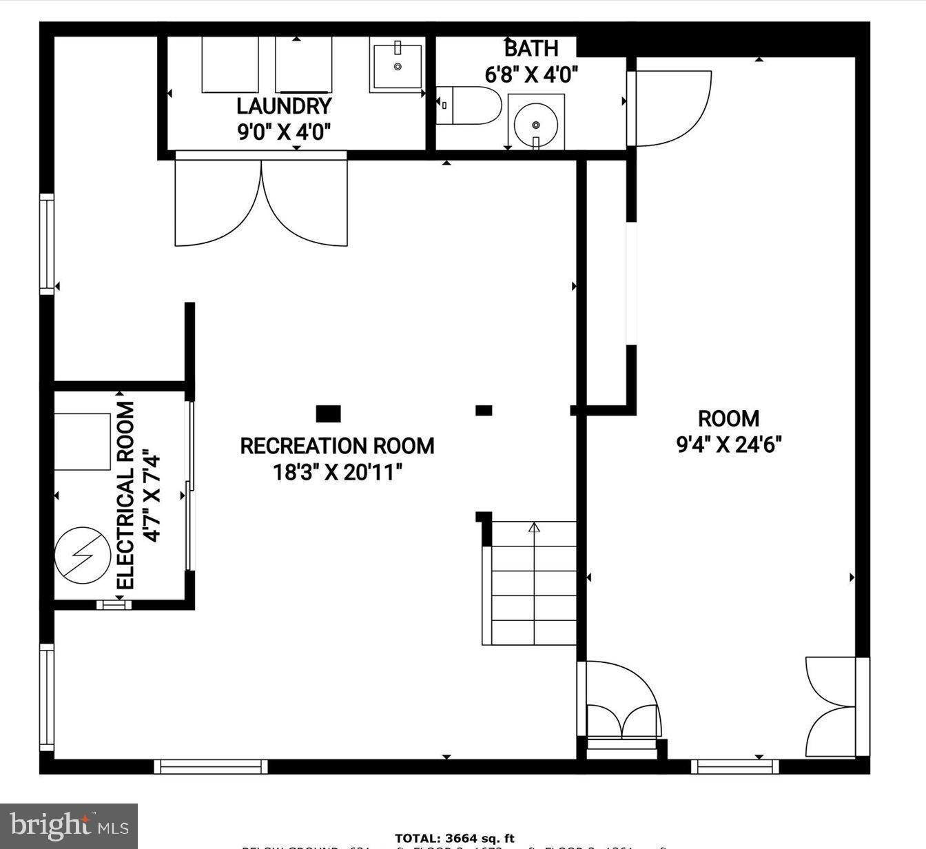 6011 Walhonding Road Bethesda, MD 20816 - Photo 41 of 51 Lower level