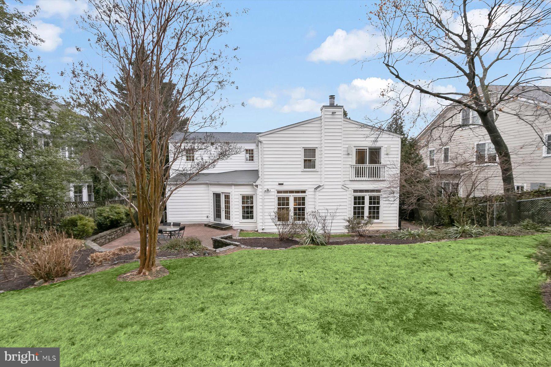 6011 Walhonding Road Bethesda, MD 20816 - Photo 50 of 51 Rear Elevation