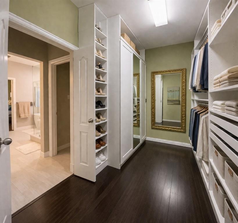 1391 Riverside Oaks Drive Rockwall, TX 75087 - Photo 24 of 32 wooden floor in an empty room with a window