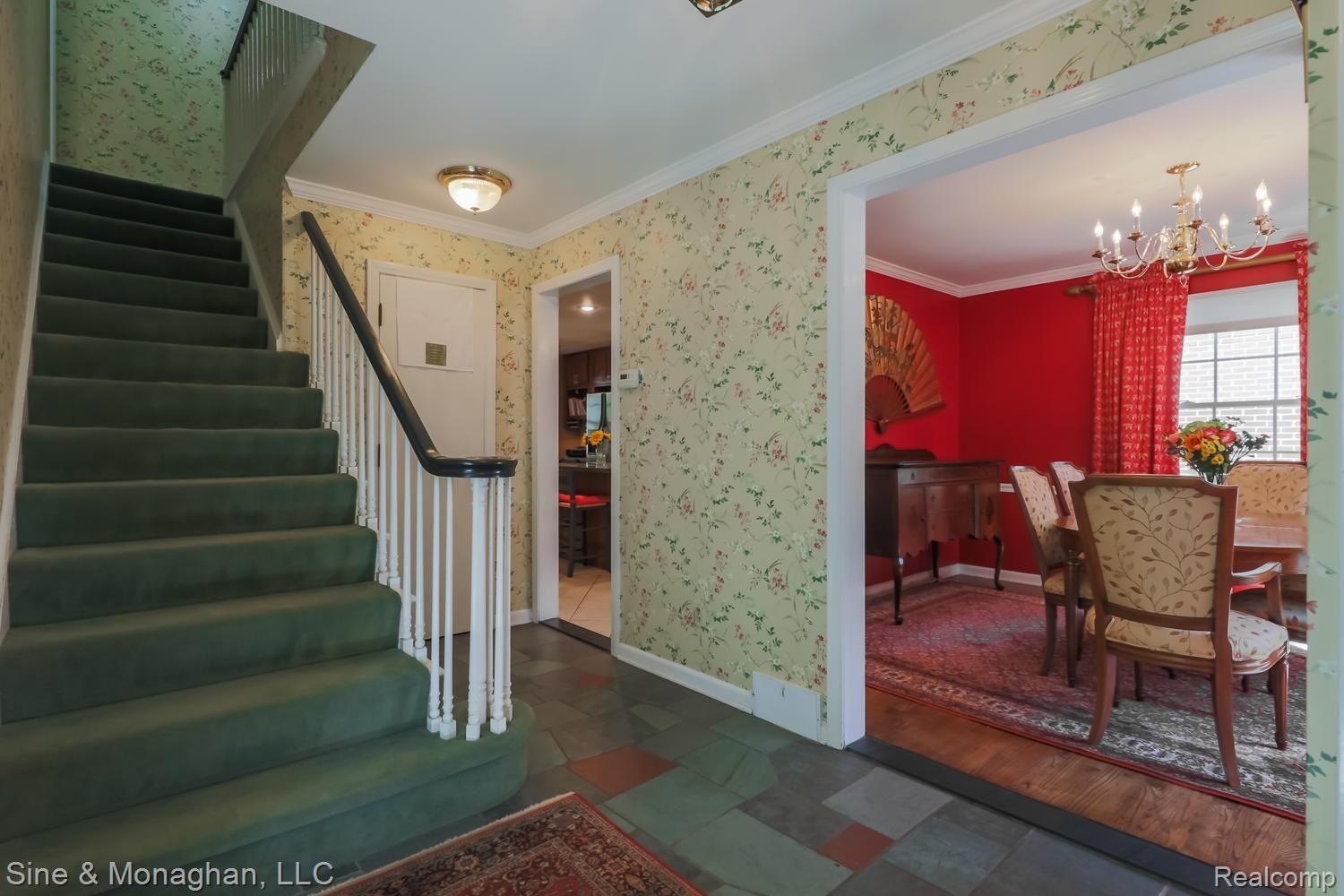 1179 Whittier Road Grosse Pointe, MI 48230 - Photo 3 of 59 1179 Whittier Rd HALL TO KITCHEN AND DINING.jpg