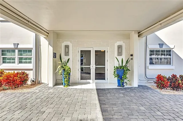 a view of a hallway with closet area