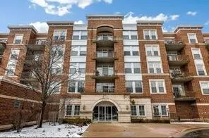 a front view of a building