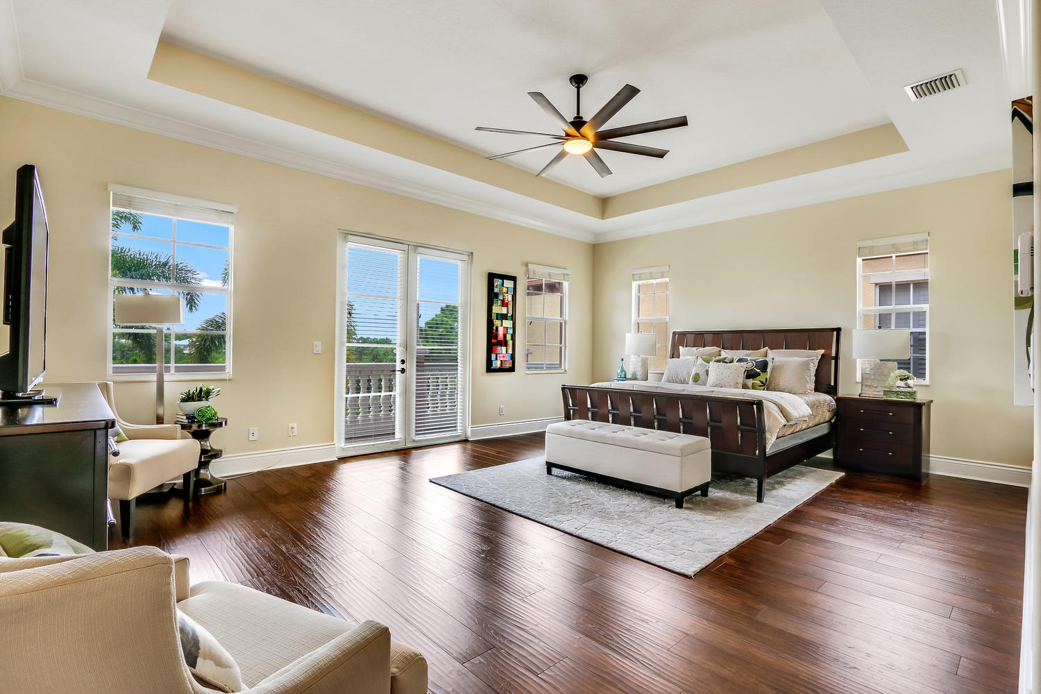 128 Tulip Tree Court Jupiter, FL 33458 - Photo 13 of 35 a bedroom with a bed and window
