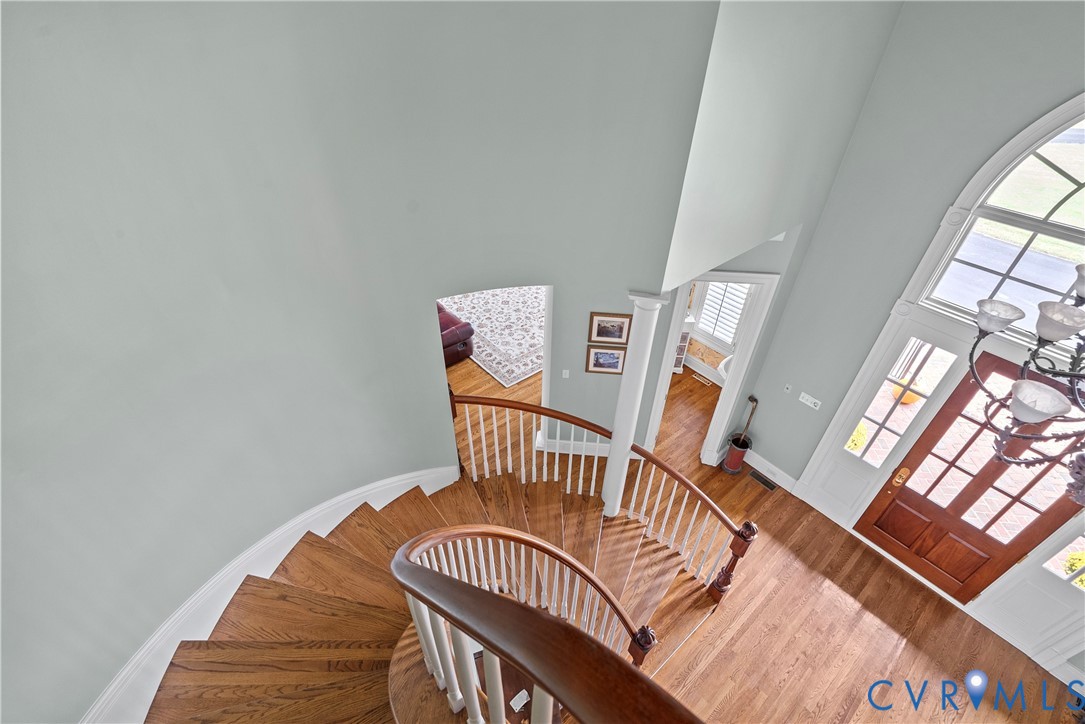 2110 Hawk Town Road Maidens, VA 23102 - Photo 24 of 50 a view of a balcony with furniture