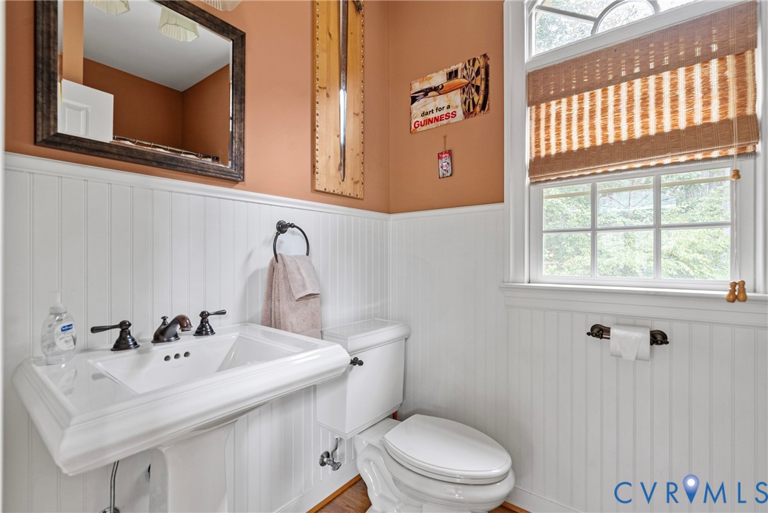 2110 Hawk Town Road Maidens, VA 23102 - Photo 41 of 50 a bathroom with a sink and a toilet