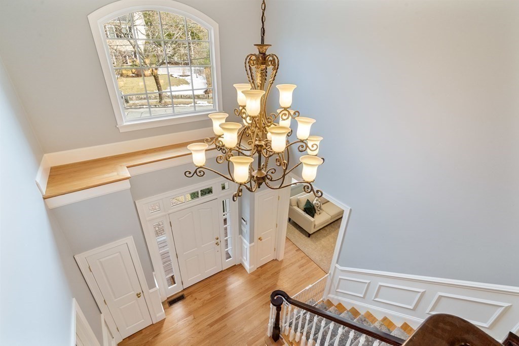 51 Baker Place Newton, MA 02462 - Photo 4 of 38 a view of entryway with wooden floor