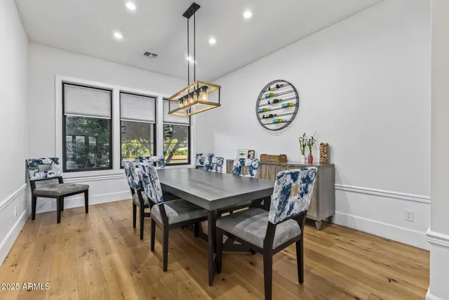 a kitchen with lots of counter top space