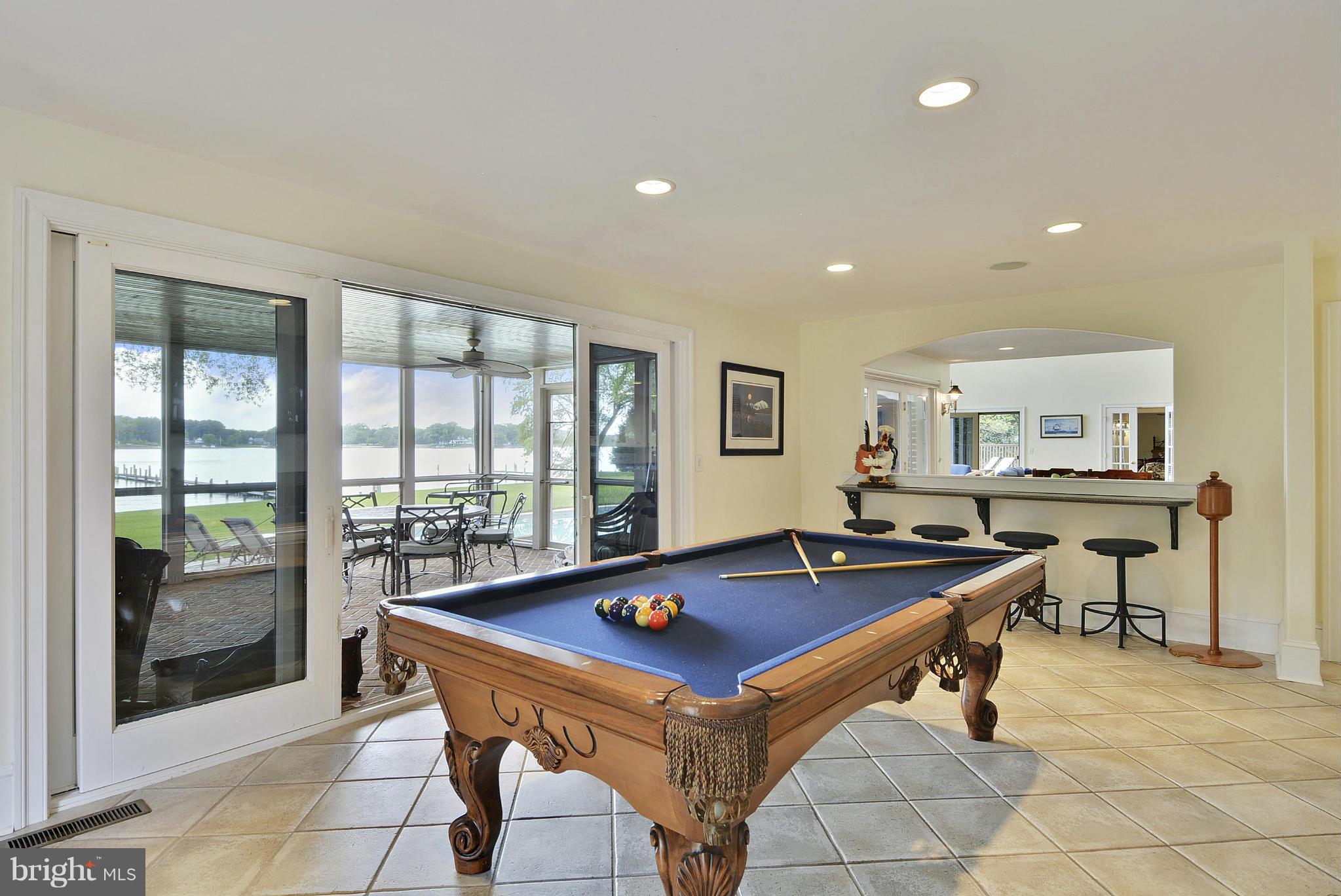 27747 Cedar Point Road Easton, MD 21601 - Photo 22 of 30 Recreation Room with wet bar and bar area