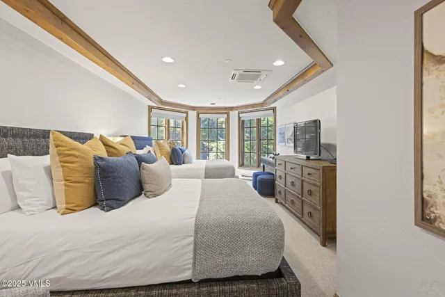 a front view of a building with balcony