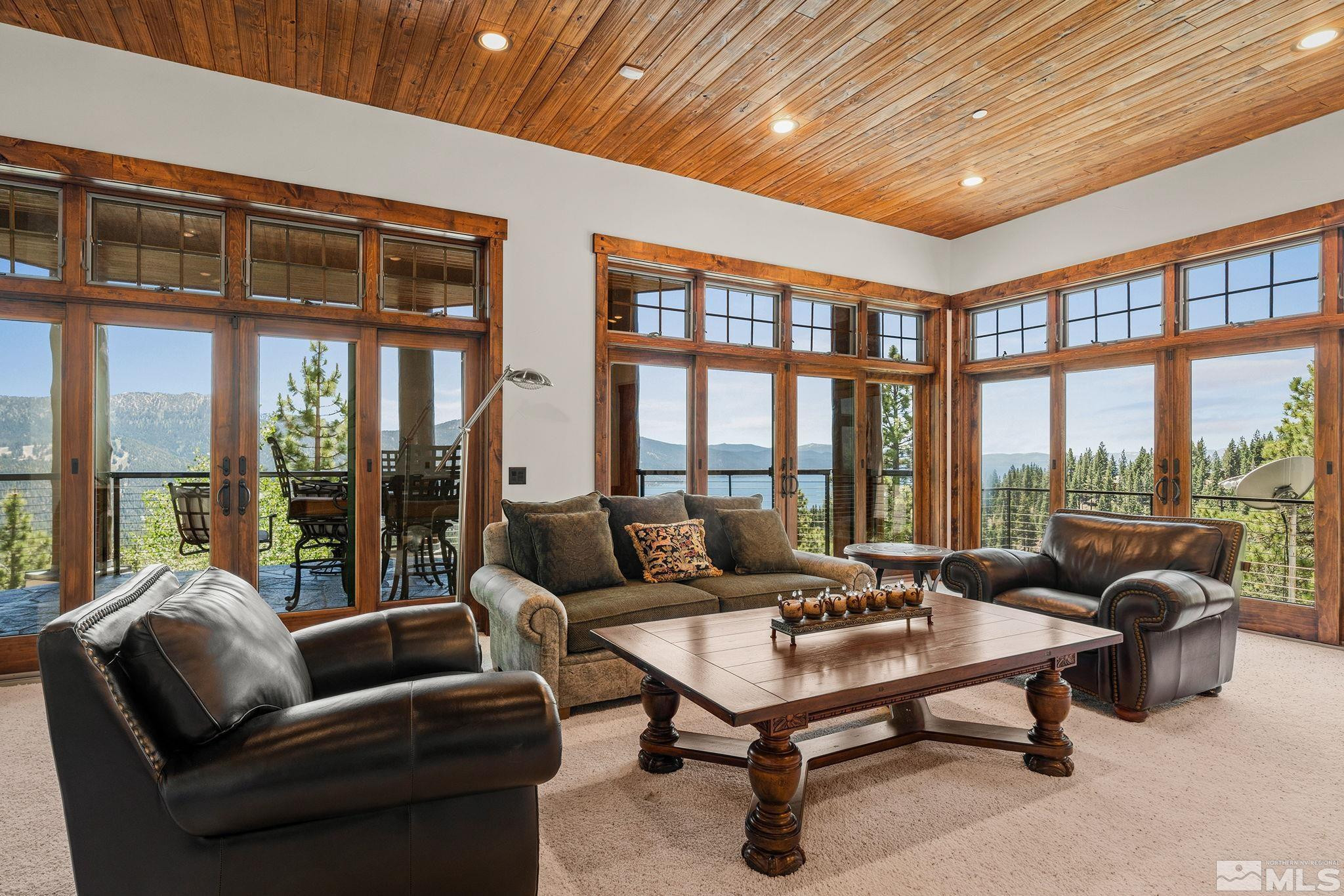 797 Ida Court Incline Village, NV 89451 - Photo 23 of 39 a living room with furniture city view and large windows