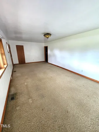 a view of empty room