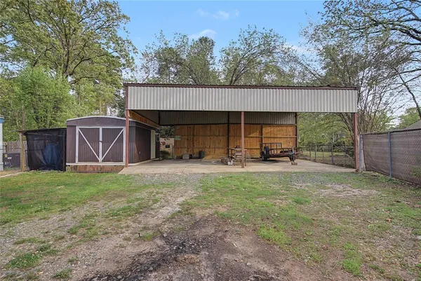 a view of a house with patio