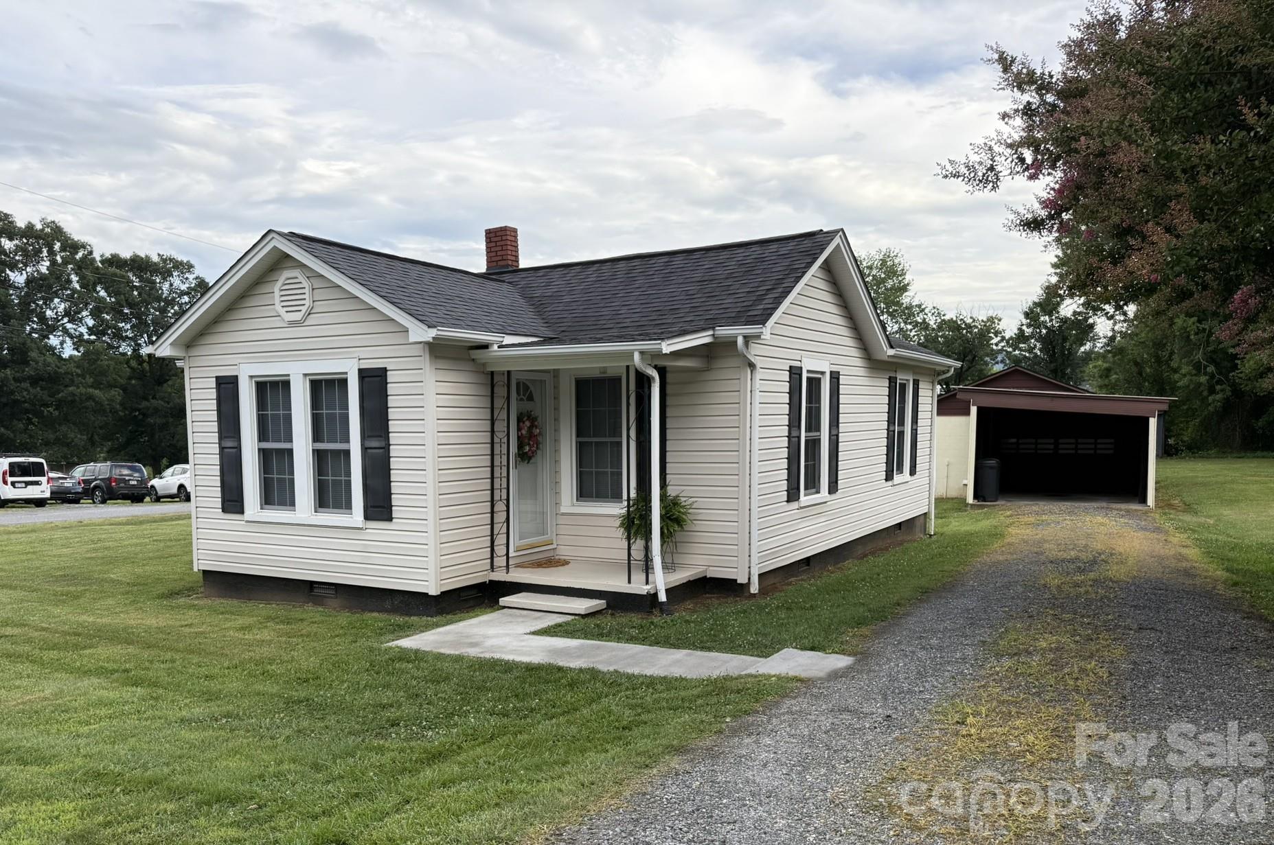 108 Fletcher Street Morganton, NC 28655 - Photo 1 of 29 a front view of a house with a yard