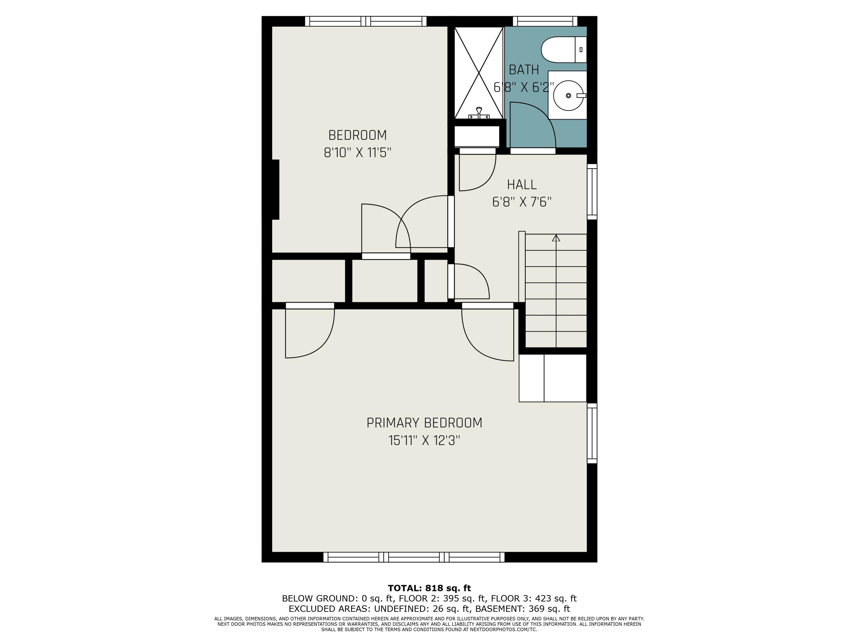 521 Snyder Avenue Ann Arbor, MI 48103 - Photo 17 of 18 Upper Level Floor Plan