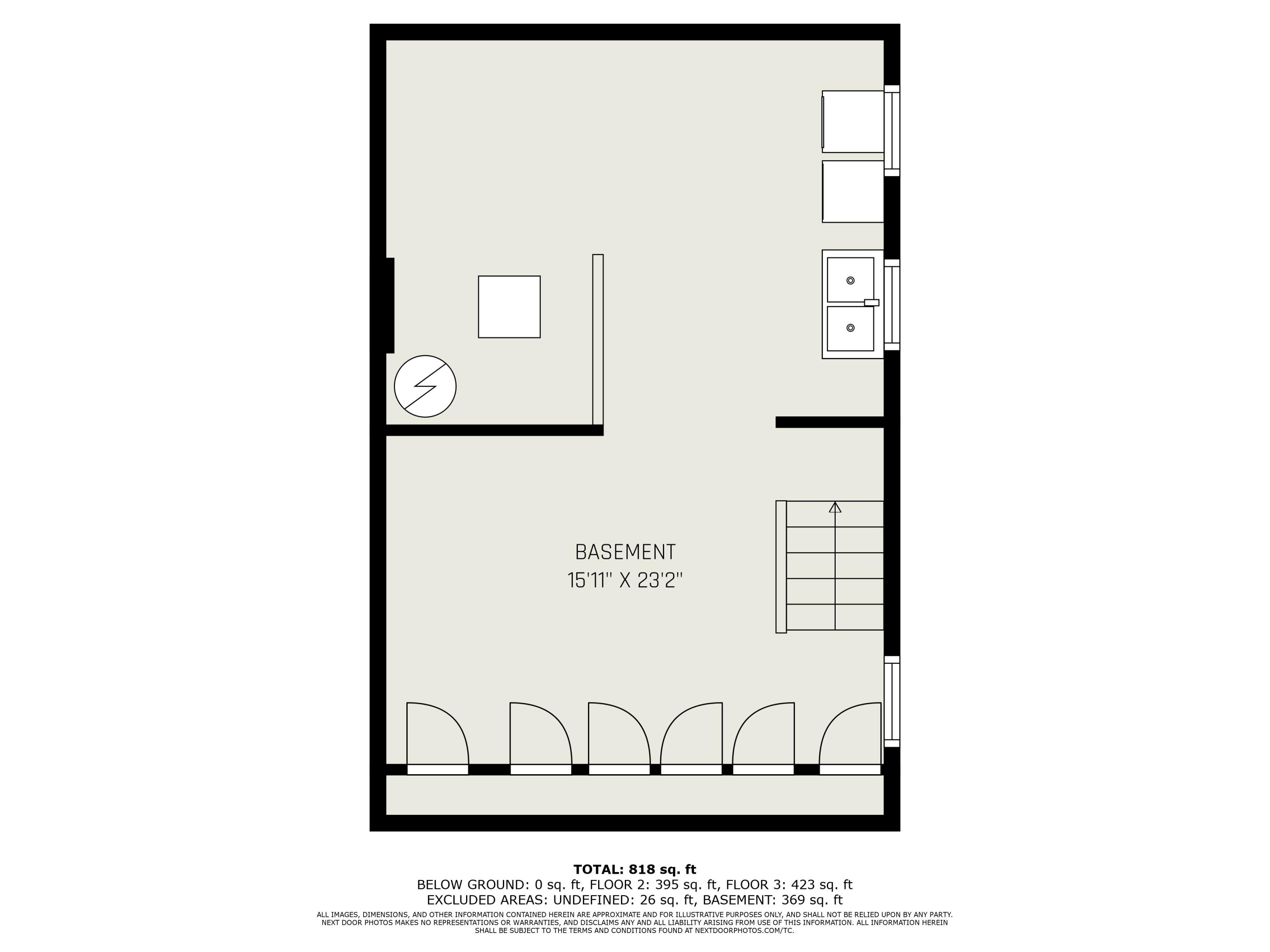 521 Snyder Avenue Ann Arbor, MI 48103 - Photo 18 of 18 Basement Floor Plan