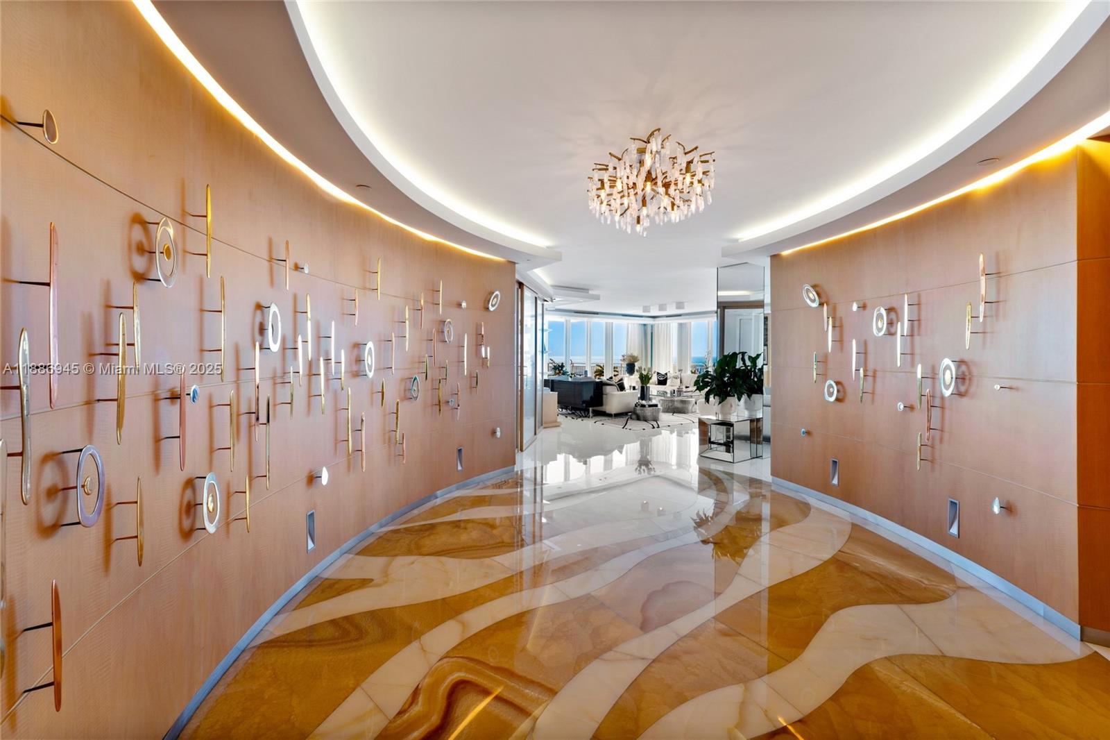 791 Crandon Boulevard, Unit 1408 Key Biscayne, FL 33149 - Photo 3 of 54 a very nice looking room with a large window