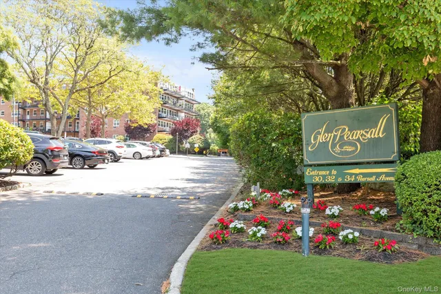 a view of street with sign board