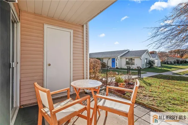 a outdoor space with a patio