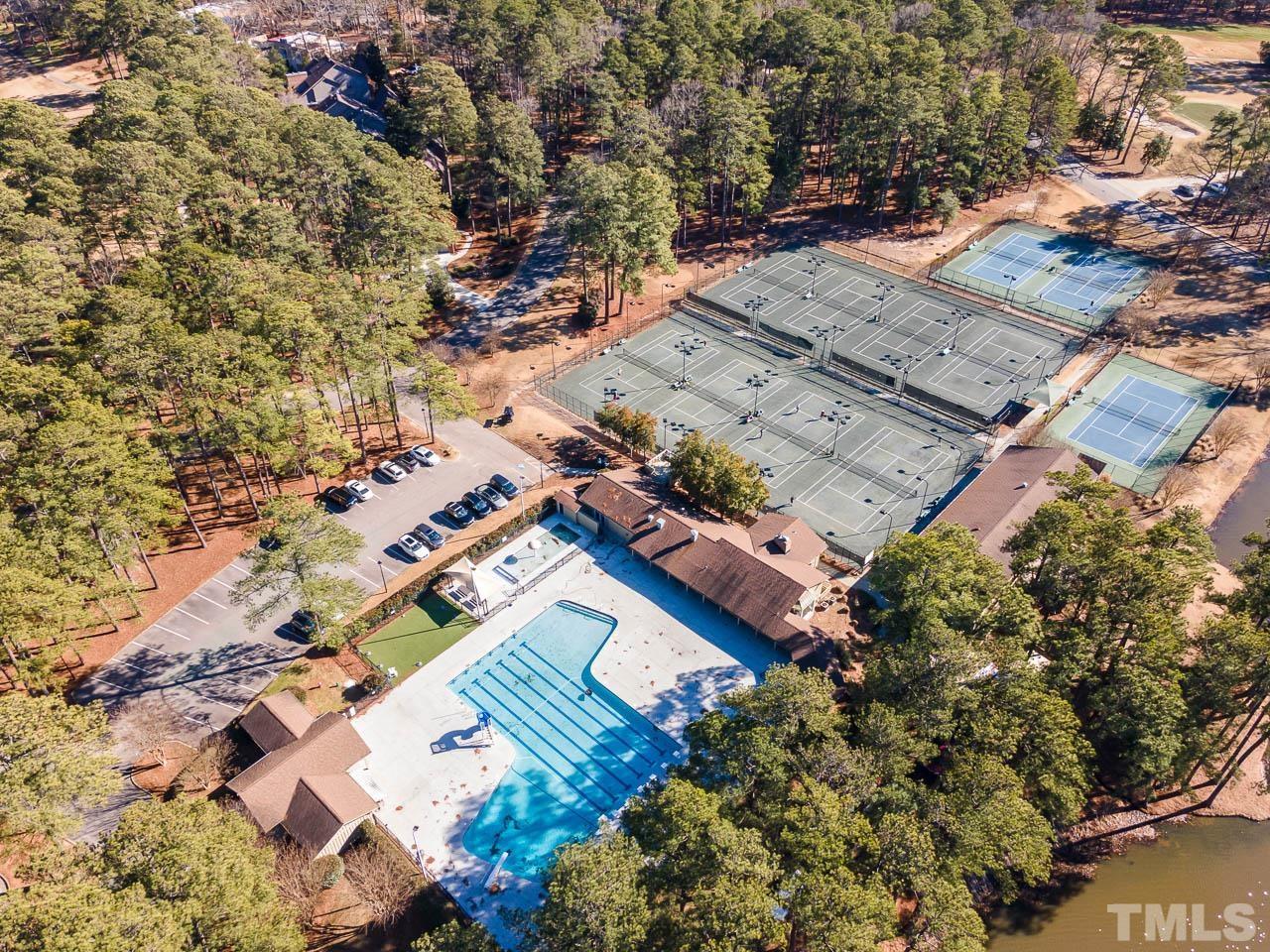 113 Bruce Drive Cary, NC 27511 - Photo 45 of 48 an aerial view of a house with a yard