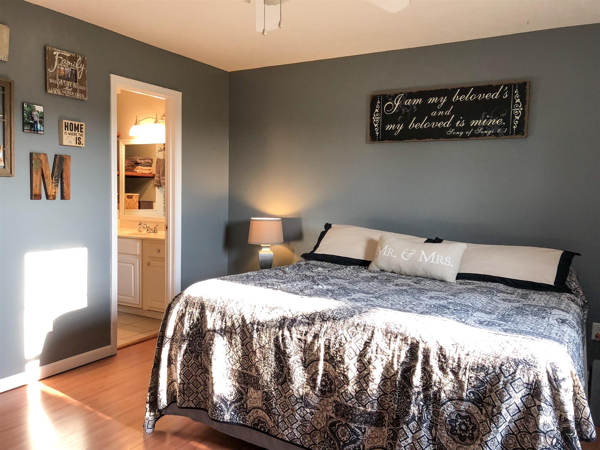 2918 Academy Road Portland, TN 37148 - Photo 5 of 26 a bedroom with a bed and wooden floor