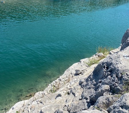 17801 Moon Rise Cove Jonestown, TX 78645 - Photo 26 of 29 From bluff above lake, lot 23