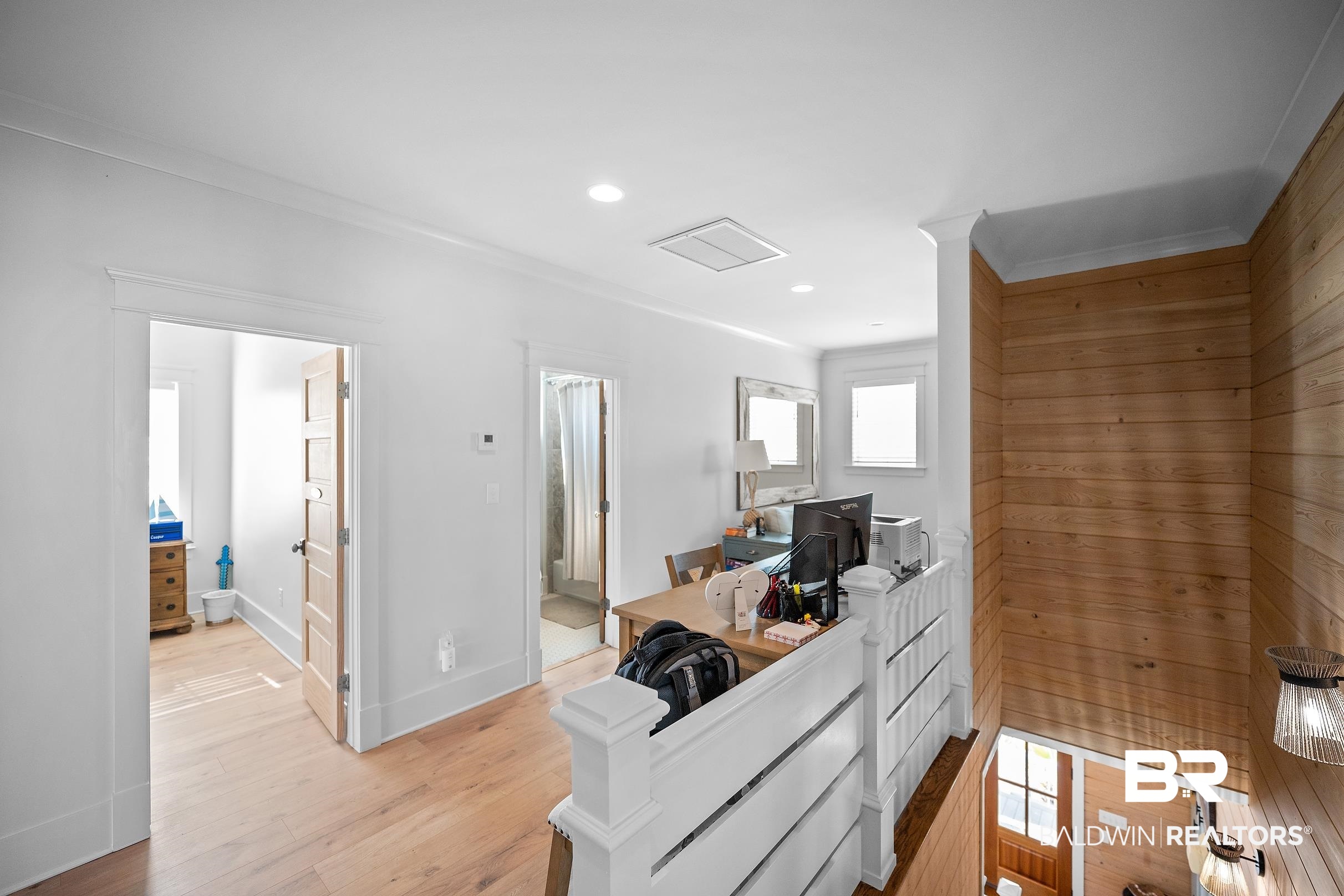 33186 Marlin Key Drive Orange Beach, AL 36561 - Photo 63 of 87 Bedroom featuring crown molding, light wood finished floors, and recessed lighting
