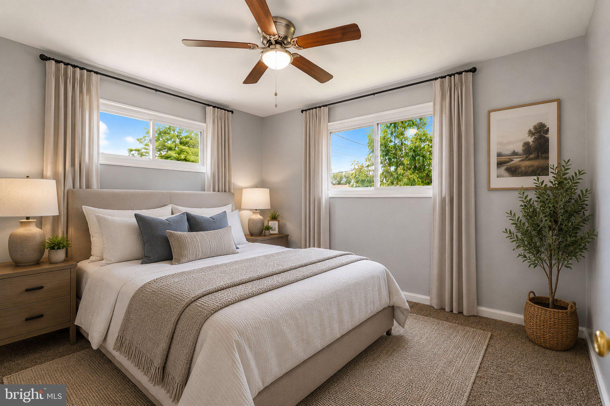5712 Ash Drive Springfield, VA 22150 - Photo 19 of 38 Serene bedroom with natural light.