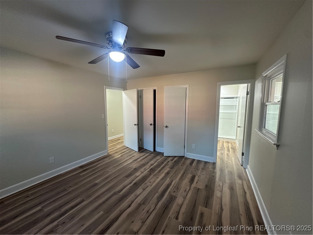 411 Lafayette Street Clinton, NC 28328 - Photo 19 of 24 a view of entryway with wooden floor