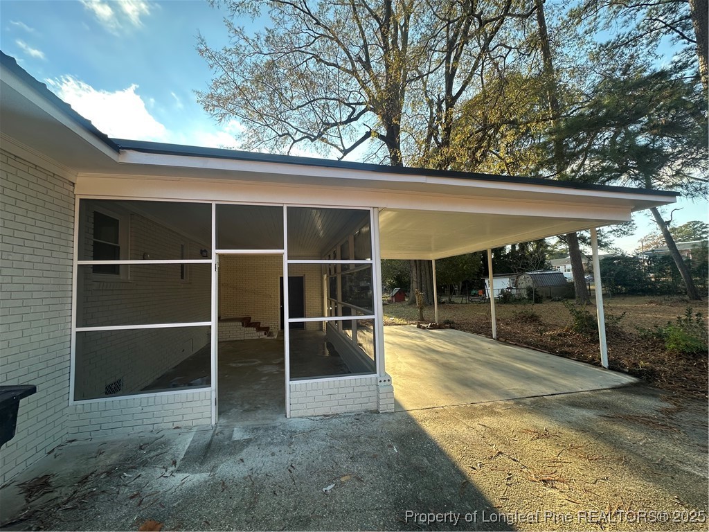 411 Lafayette Street Clinton, NC 28328 - Photo 24 of 24 a view of a backyard